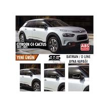 Citroen Cactus Batman Yarasa Ayna Kapağıı Piano Black / 2017-2021 Citroen Cactus Batman Yarasa Ayna Kapağıı Piano Black / 2017-2021