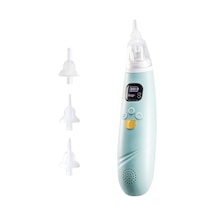 Xiyyadms Bebekler İçin 3 Seviyeli Şarjlı Elektrikli Burun Aspiratörü - Sessiz Ve Geri Akış Önleyici