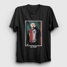 Presmono Unisex Gosha Lil Peep T-shirt Siyah