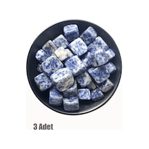 Sodalit Taşı Doğal Taş Kütle 3 Adetli