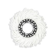 2 Adet Başlık %100 Microfiber Süper Emici Sillgech 360 Mikrofiber Dönerli Mop Yedek Başlığı