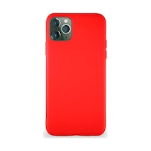 İletişim İphone 11 Pro İle Uyumlu Kılıf Soft Premier Renkli Silikon Kapak - Kırmızı Sku: Zeusb0brqv7yn4