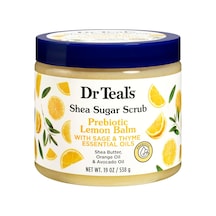 Teals Prebiotic Lemon Balm Shea Sugar Scrub Vücut Peelingi 538gr