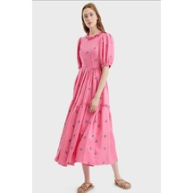 N22yn2067 Nocturne Elbise Pembe