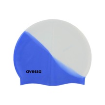 Avessa Gökkuşağı Silikon Bone Beyaz-Mavi MC502 Çok Renkli