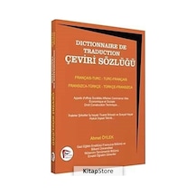 Dictinonnaire De Traduction Çeviri Sözlüğü - Ahmet Öylek - Pelikan Yayınları