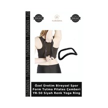 Özel Üretim Bireysel Spor Form Tutma Pilates Çemberi Yr-50 Siyah Renk Yoga Ring