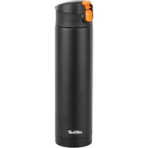 Tantitoni Mat Siyah Paslanmaz Çelik Termos 450 Ml-8214ms