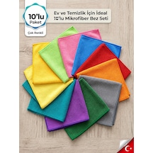 Magic Schine Microfiber Havlu Bez 40 40 Cm 10 Adet