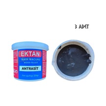 Ektan Masif Ve Ahşap Tamir Macunu Antrasit 220 Gr. - 3 Adet Antrasit