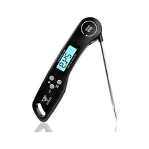 Trendooze Mutfak Termometresi, 3 Saniye Okuma, Siyah, Hızlı Pişirme Yardımcısı