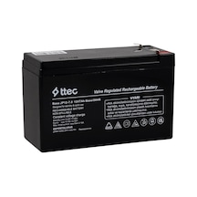 Ttec Base, 12v 7ah, Bakımsız, Kuru Akü Güvenlik, Alarm Sistemi Ve Siren Aküsü