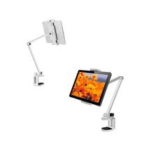 Lexroo Alüminyum Ayarlanabilir Tablet Standı, 360 Derece Döndürülebilir