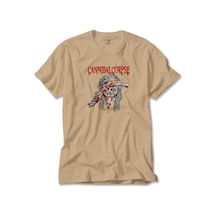 Cannibal Corpse Eyes Krem Tişört Krem