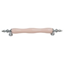 Vanni Porselen Pembe Kom Ayak 96 mm Kulp ( 2 ADET )