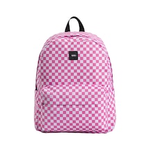 000h4xfrq1-r Vans Old Skool Check Backpack Sırt Çantası Pembe 000h4xfrq1-r