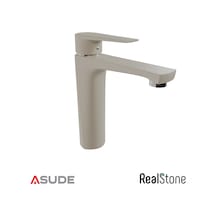 Realstone Sirena Lavabo Bataryası Krem- Krom