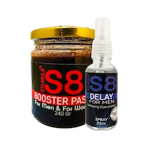 Stımul8 S8 Delay30 Mlsprey + Erkeklere Ekstradestek Özel Performansmacunu240 Gr