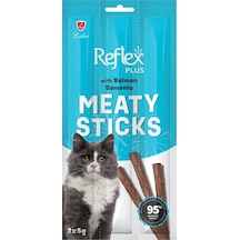Meaty Sticks Somonlu Kedi Ödül Çubuğu 3x5gr