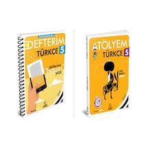 Arı 5. Sınıf Türkçe Akıllı Defter Ve Atölyem Serisi Set 2 Kitap A