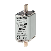 Siemens 3ne1021-0 100a 00 Boy Sitor Nh Bıçaklı Sigorta