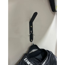 Premium Metal Kask Ve Ceket Askılığı Modern Duvar Askı Sistemi