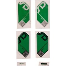 Rockshox Sid Decal Kit 11.4310.714.000 Siyah - Kırmızı