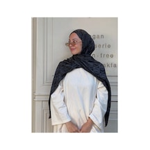 Ardün Hijab Halka Desen Pamuklu Şal Lacivert Şık Ve Modern Tesettür Şal Lacivert - 936527278 Lacivert
