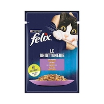 Pouch Kuzu Etli Yetişkin Kedi Konservesi 6 Adet 85 Gr