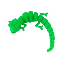 3d Hareketli Bukalemun Figürlü Oyuncak - Neonyeşil