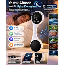 Bluetooth Uyku Hoparlörü Yastık Altı Ses Sistemi - Sessiz Alarmlı, 8 Saat Şarjlı Bx-316054