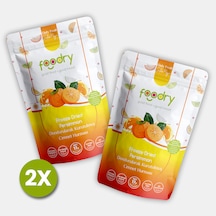 Freeze-dry Cennet Hurması Freeze Dried Persimmon Dondurularak Kurutulmuş Meyve Kurusu 17gx2 34 G