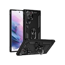 Galaxy S22 Ultra Uyumlu Klfs Vega Kılıf-siyah Siyah