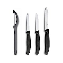 Siyah Soyma Doğrama Seti Siyah