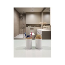 Panthera Miami Banyo Takımı Bambu 2'li - 6 Adet Tarı
