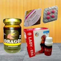 Dragon 110gr Birtkisel Macun + Ladyyeraa10ml Womendrop +130mg 4lütablet Set Forwomen