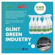 Glint Green Industry %100 Bitkisel Halı Döşeme Tül Perde Vegan Küf Temizleyici 6 x 1 L