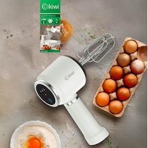 Kiwi KMX-3612 500 W 3 Hız Kademeli Şarjlı El Mikseri