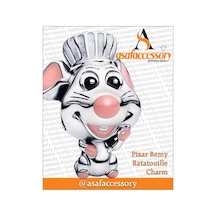 Pixar Remy Ratatouille Charm Asafaccessory Gümüş