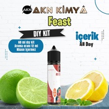 Feast Dıy Kit All Day Gıda Aroması %20 Oranda Aroma İçerir Hazır Değildir 60 Ml