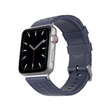 Apple Watch Uyumlu Silikon Kayış 42-44-45-46-49mm Terletmeyen Yumuşak Spor Günlük Kullanım Apple Watch Band Çok Renkli
