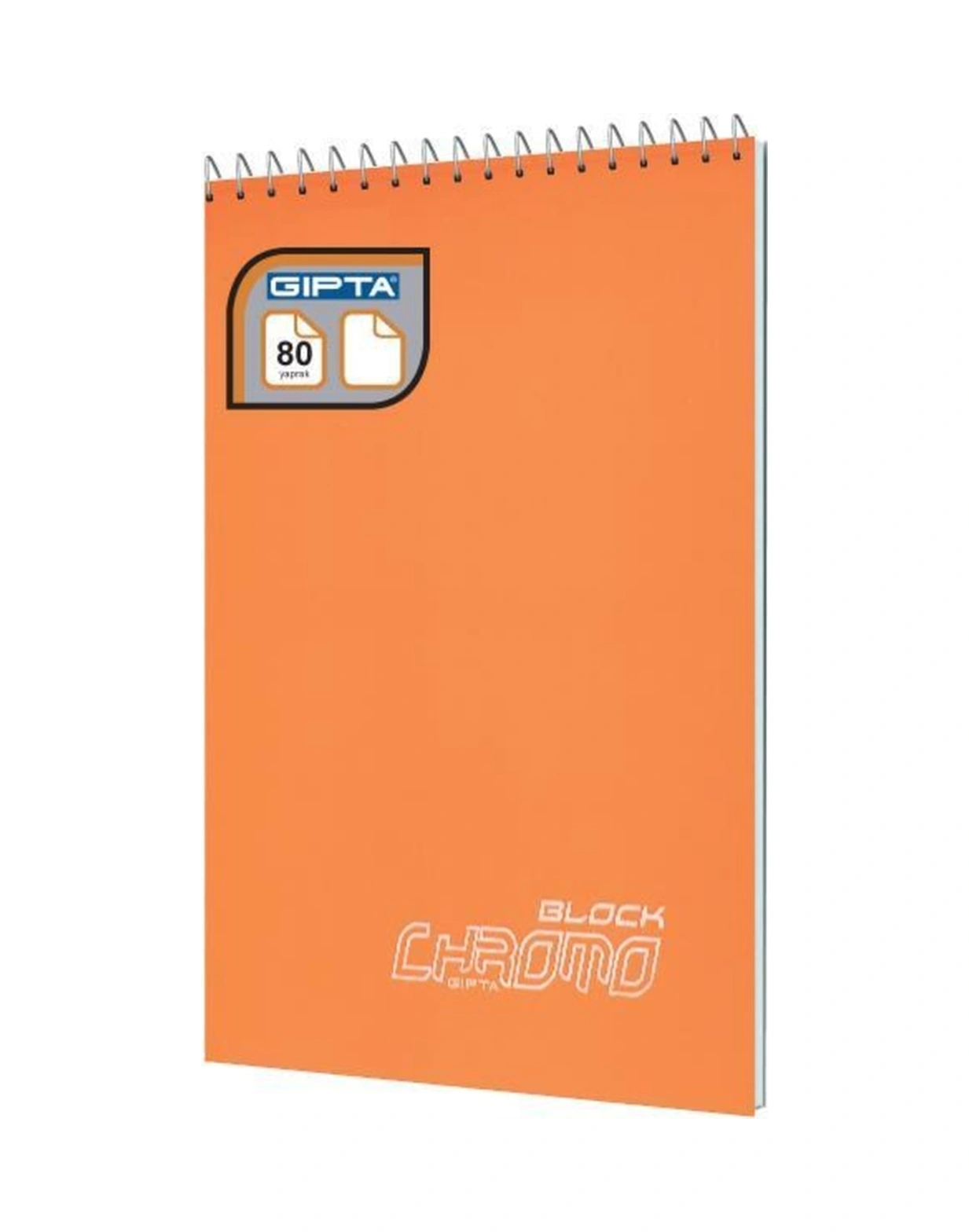 Chromo Block A4 80 Yaprak Spiralli Çizgisiz Defter