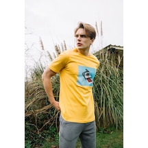John Frank Erkek Cool T-shırt Siyah