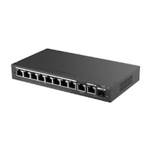 Ruijie-reyee Rg-es210gs-p 8 Port Poe+ 10-100-1000 Mbps +1 Port Sfp Yönetilebilir Switch Çelik Kasa