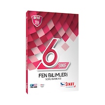 Sınav Yayınları 6. Sınıf Fen Bilimleri Soru Bankası (546768911)