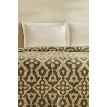 Karaca Home Rina Çift Kişilik Pamuklu Battaniye Yeşil