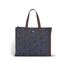 Montblanc 4810 Denim El Çantası 221588 Mavi