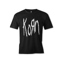 Korn - Logo Siyah Erkek Tshirt