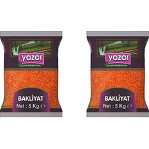 Yazar Yerli Kırmızı Mercimek 5 Kg x 2 Adet