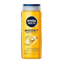 NIVEA Men Boost Vücut Yüz ve Saç Duş Jeli 500 ML